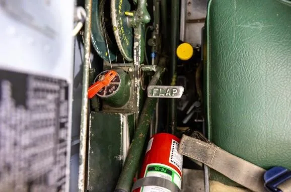 Engine detail of a 1951 HARVARD MKIV.