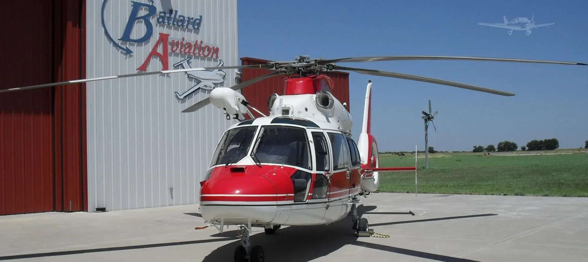 Exterior view of a 1998 Eurocopter, AS-365N2.