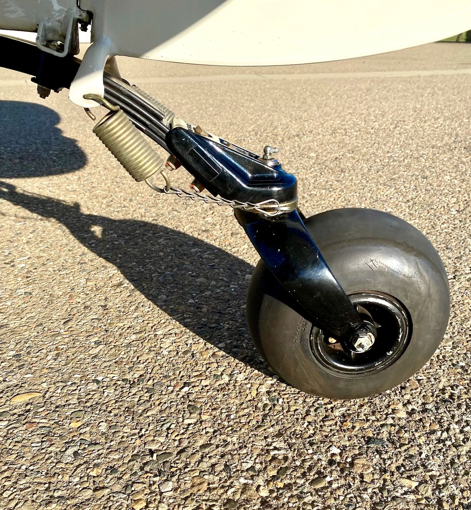 Engine detail of a CubCrafters.