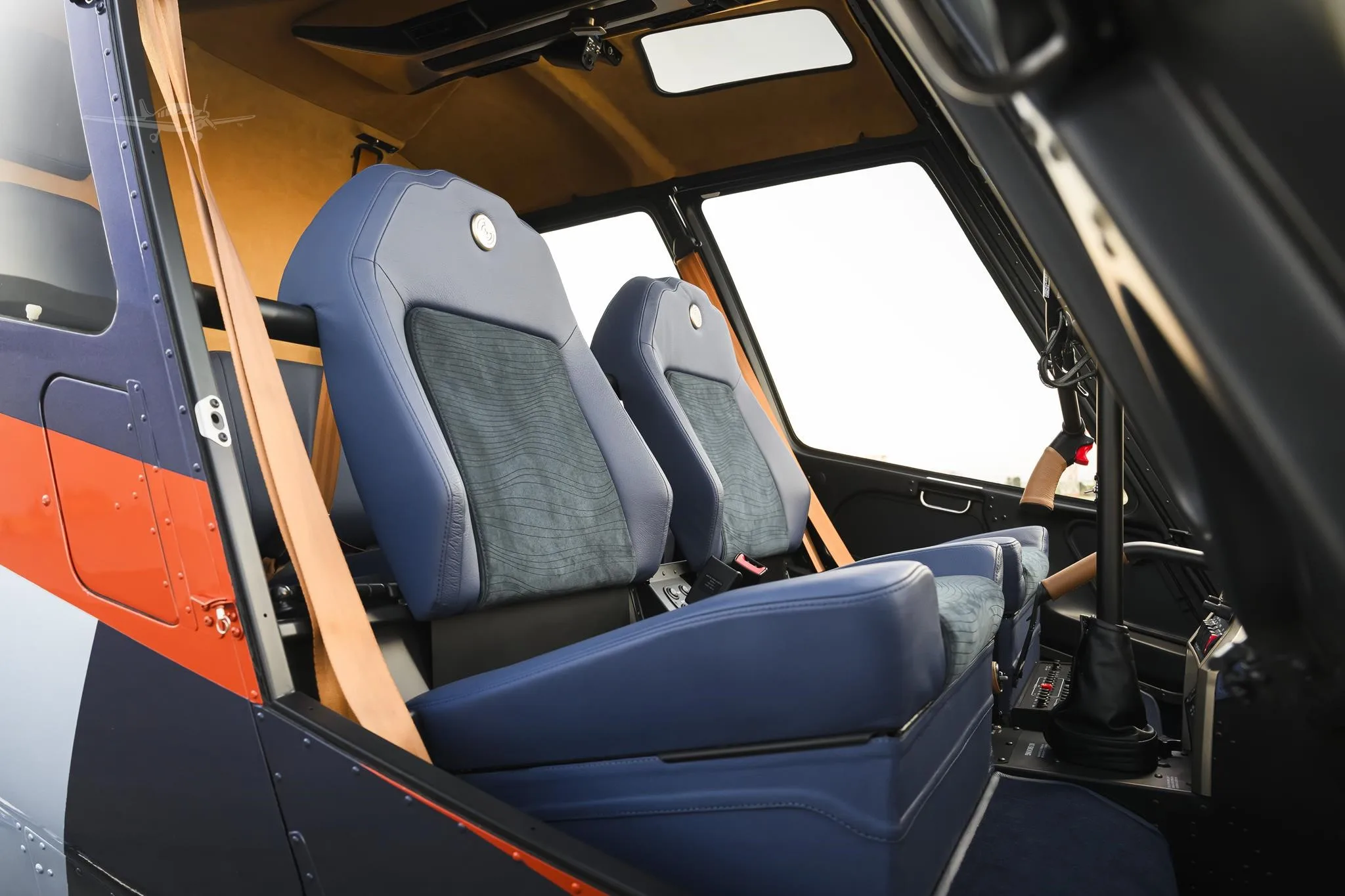Cabin interior of a 2027 ROBINSON R66 NXG.