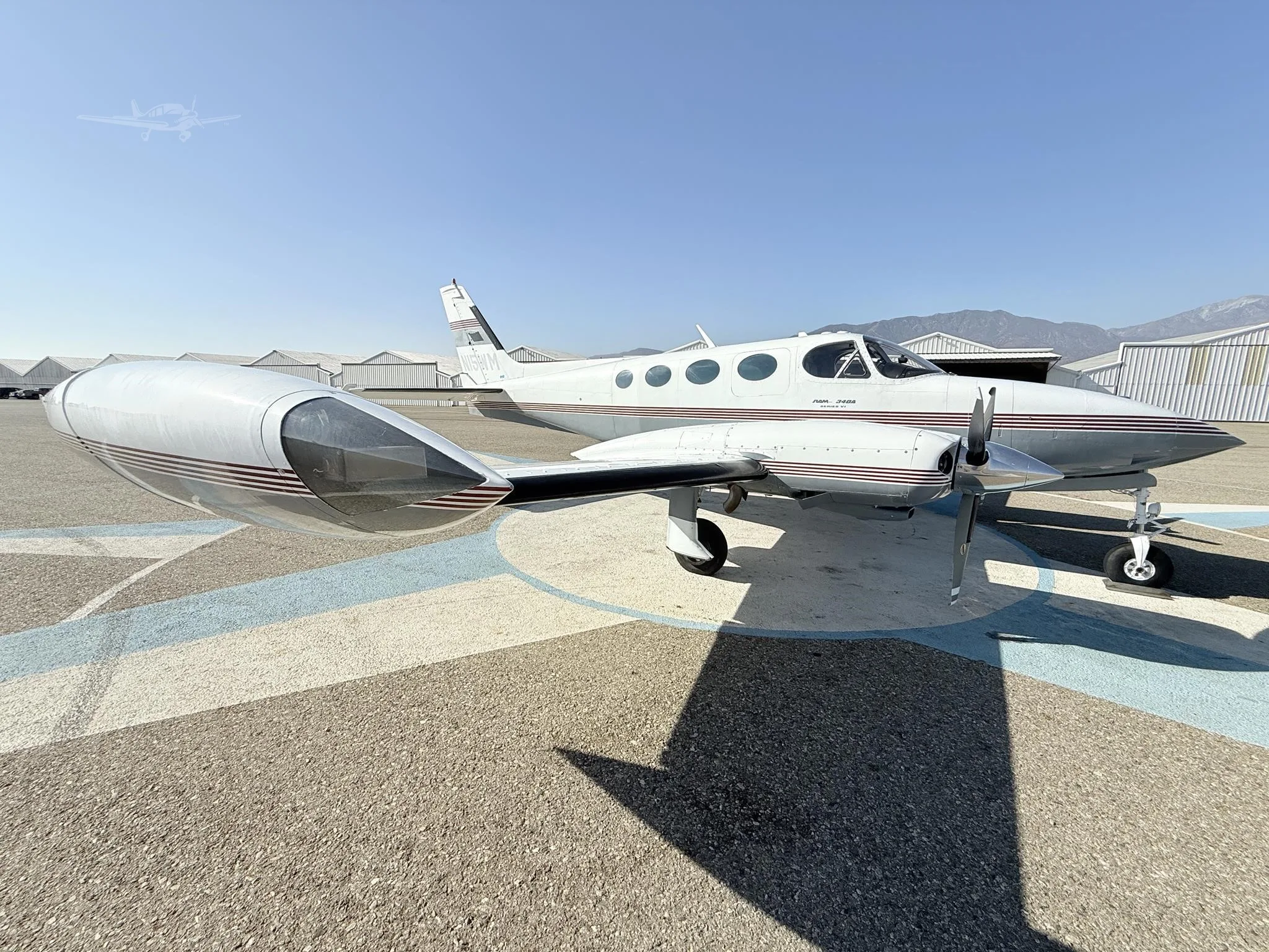Marketing image of a 1978 CESSNA 340A.