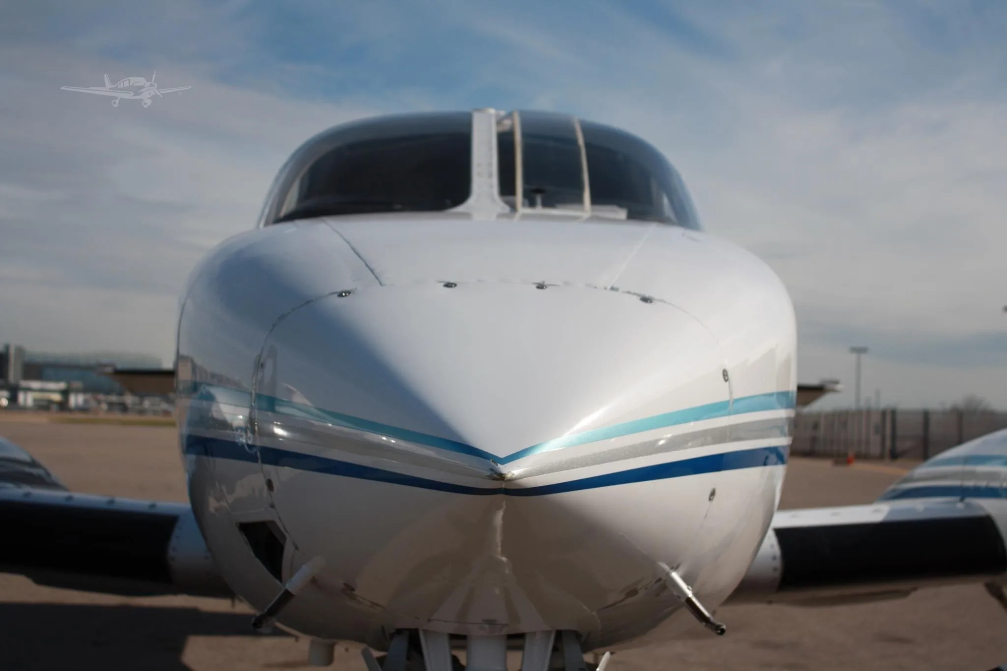 Exterior view of a 1977 CESSNA 340A, N371S.