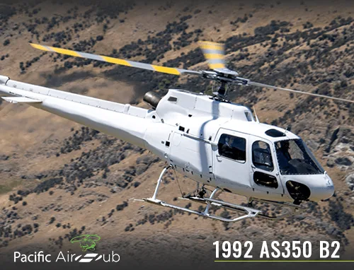 Marketing image of a 1992 Airbus AS350 B2.