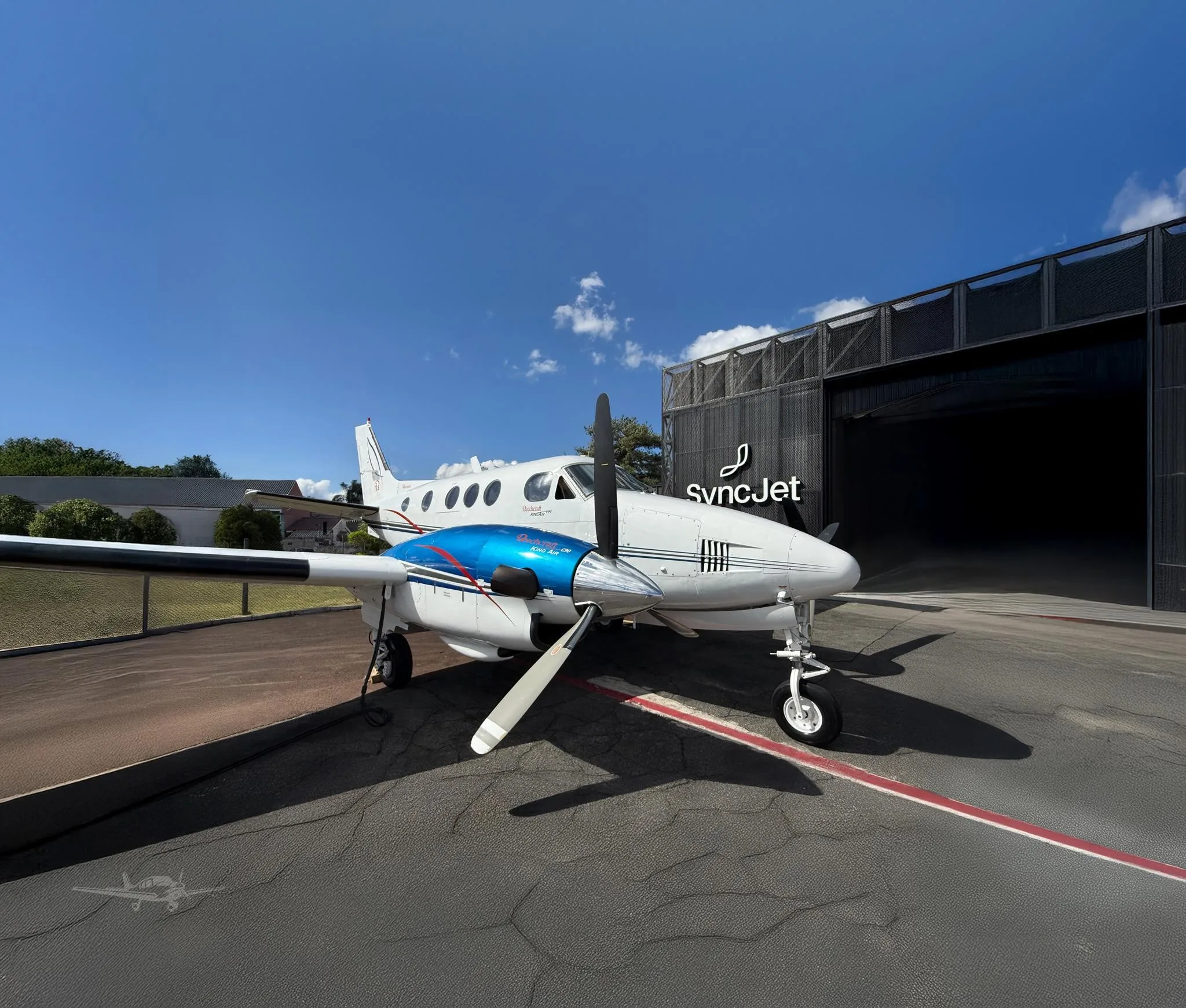 Marketing image of a 1978 BEECHCRAFT KING AIR C90.