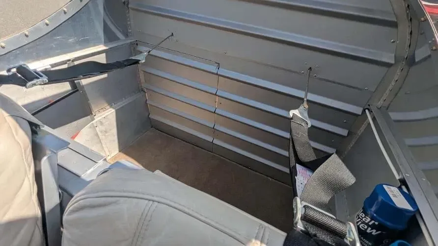 Cabin interior of a 2010 Van.