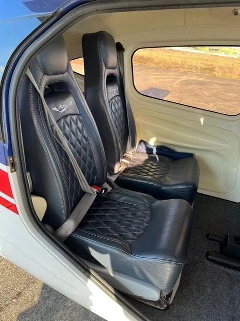 Cabin interior of a 2020 TECNAM P2010 MKII.
