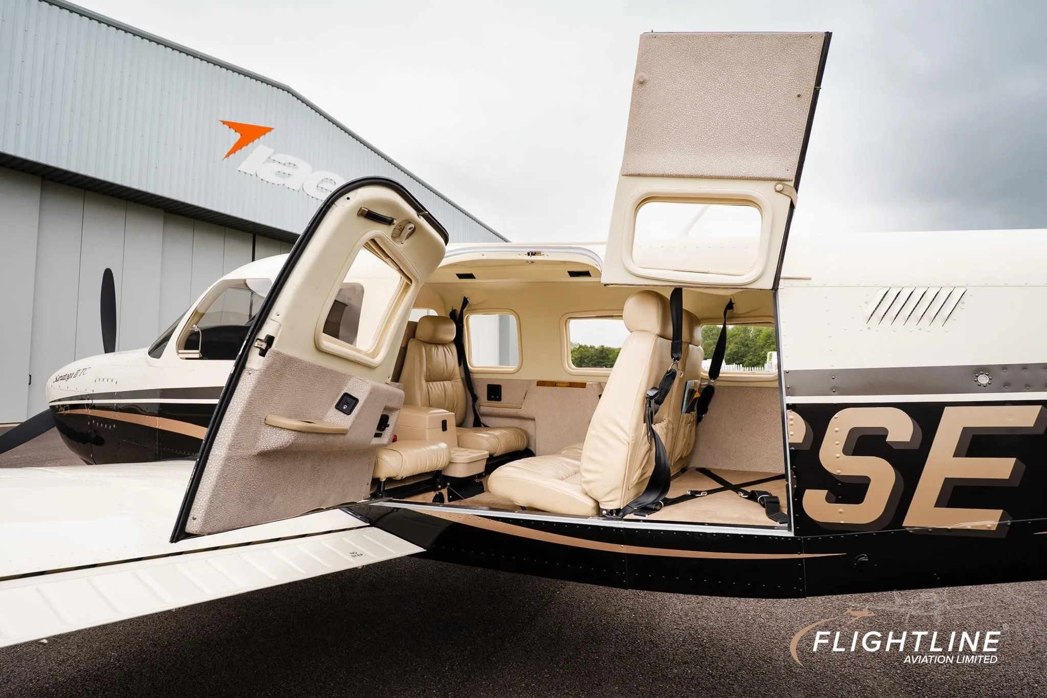 Exterior view of a 2007 PIPER SARATOGA II TC, N446SE.
