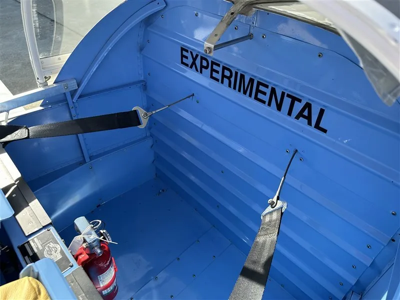 Engine detail of a 2012 Vans RV 9A.