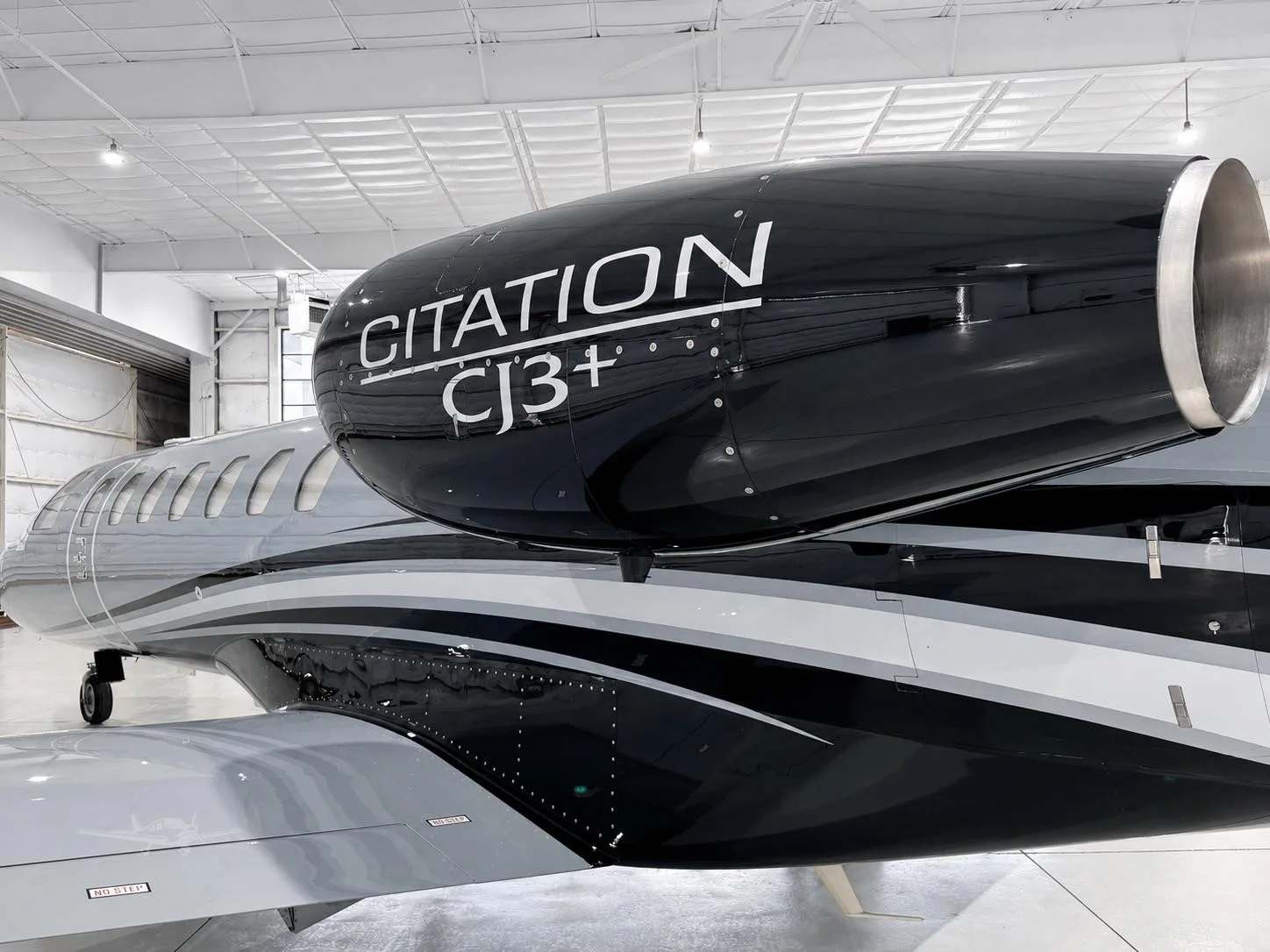 Exterior view of a 2023 CESSNA CITATION CJ3+, N27CN.
