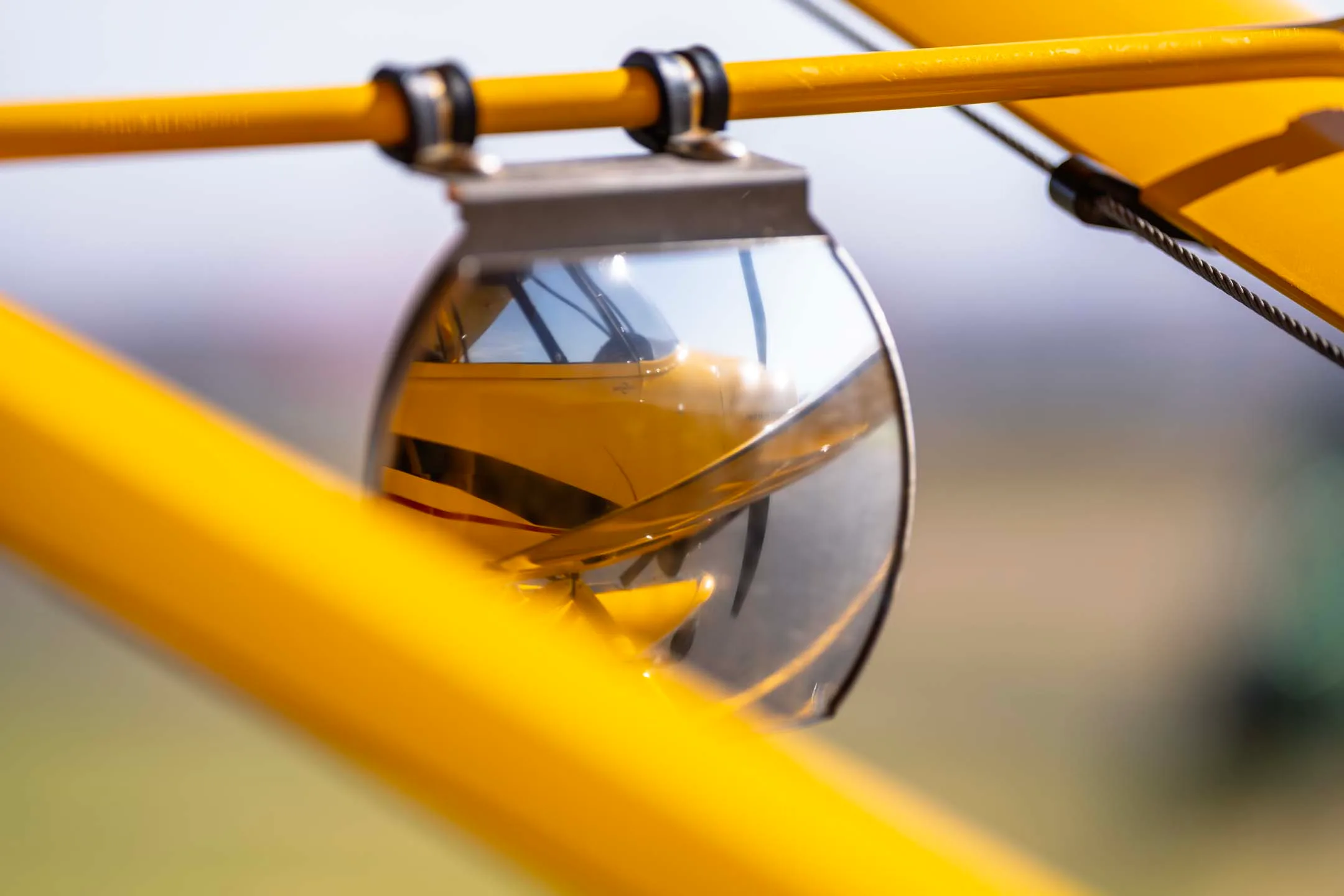 Engine detail of a 2019 CubCrafters EX-3 on Clamar Amphib Floats - CubCrafters.