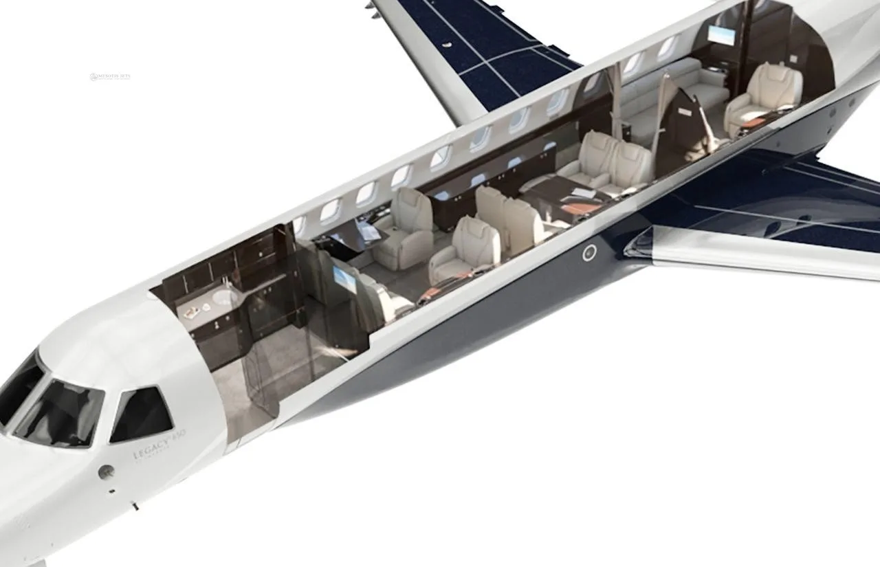 Marketing image of a 2011 EMBRAER LEGACY 650.