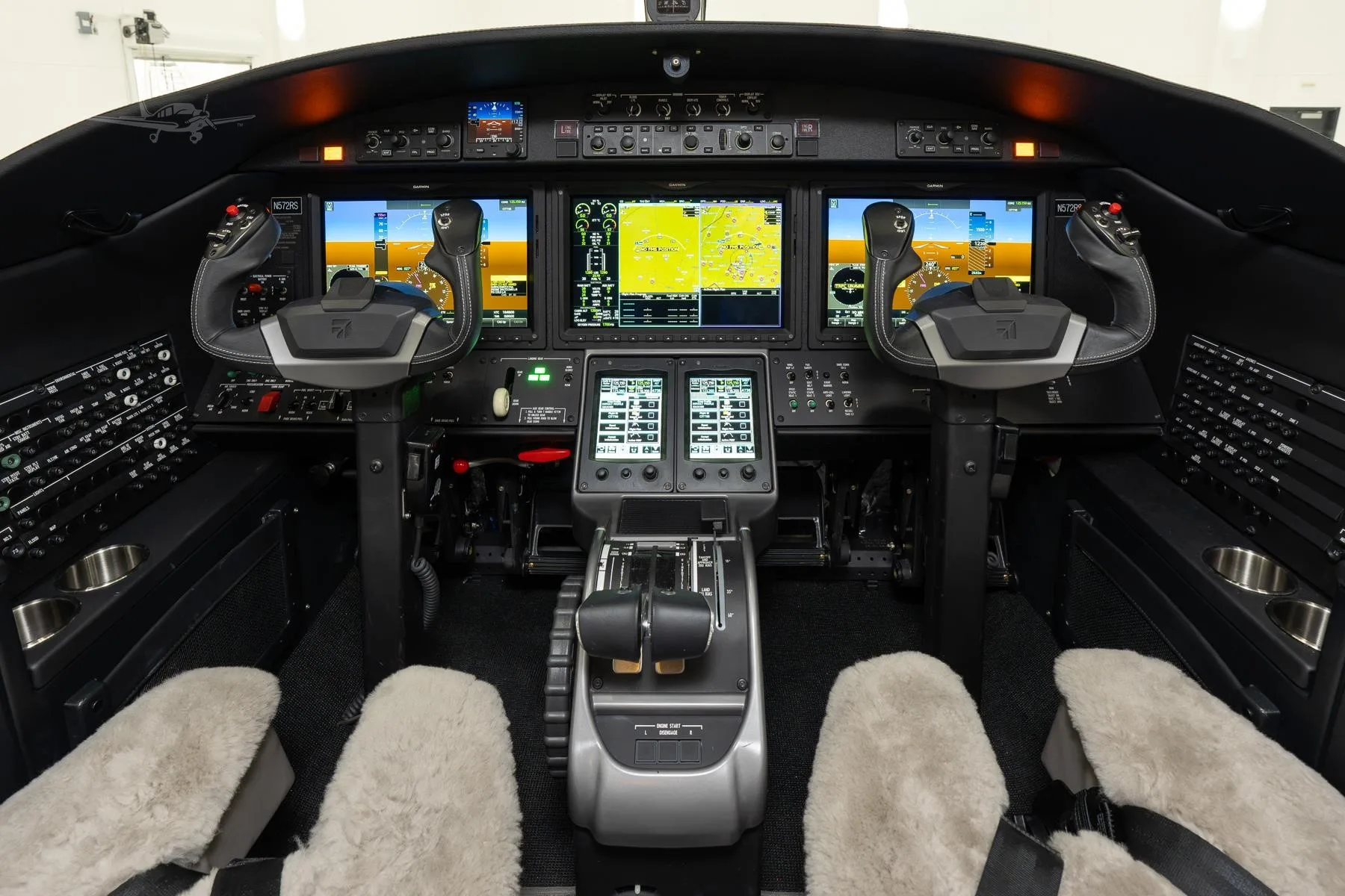 Cockpit and instrument panel of a 2026 CESSNA CITATION M2 GEN 2.