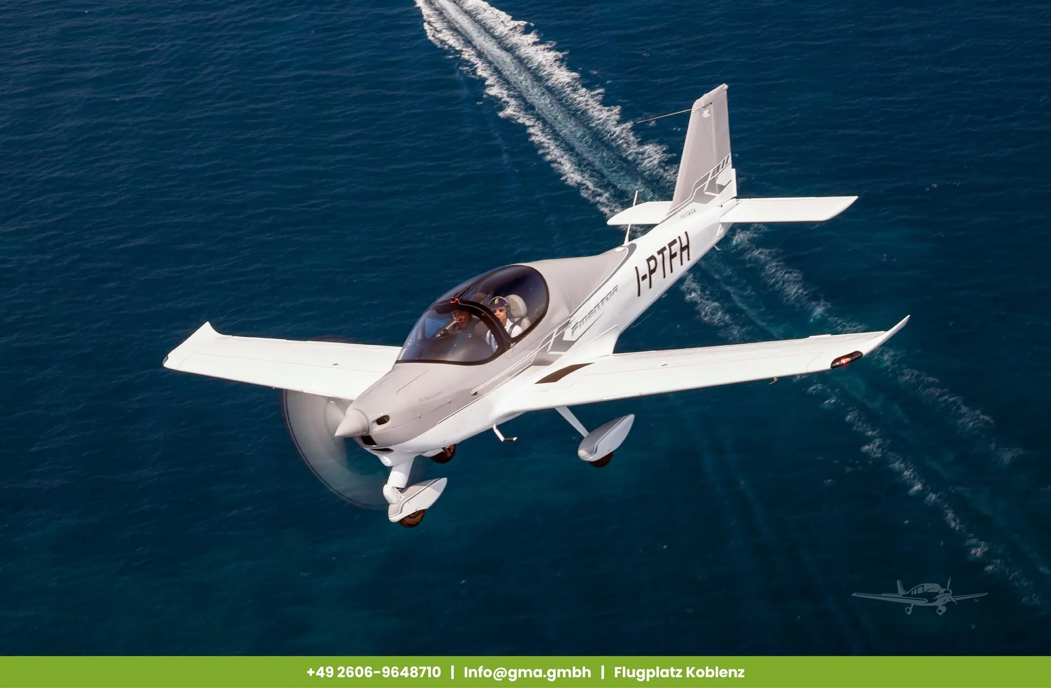 Marketing image of a 2027 TECNAM P MENTOR.