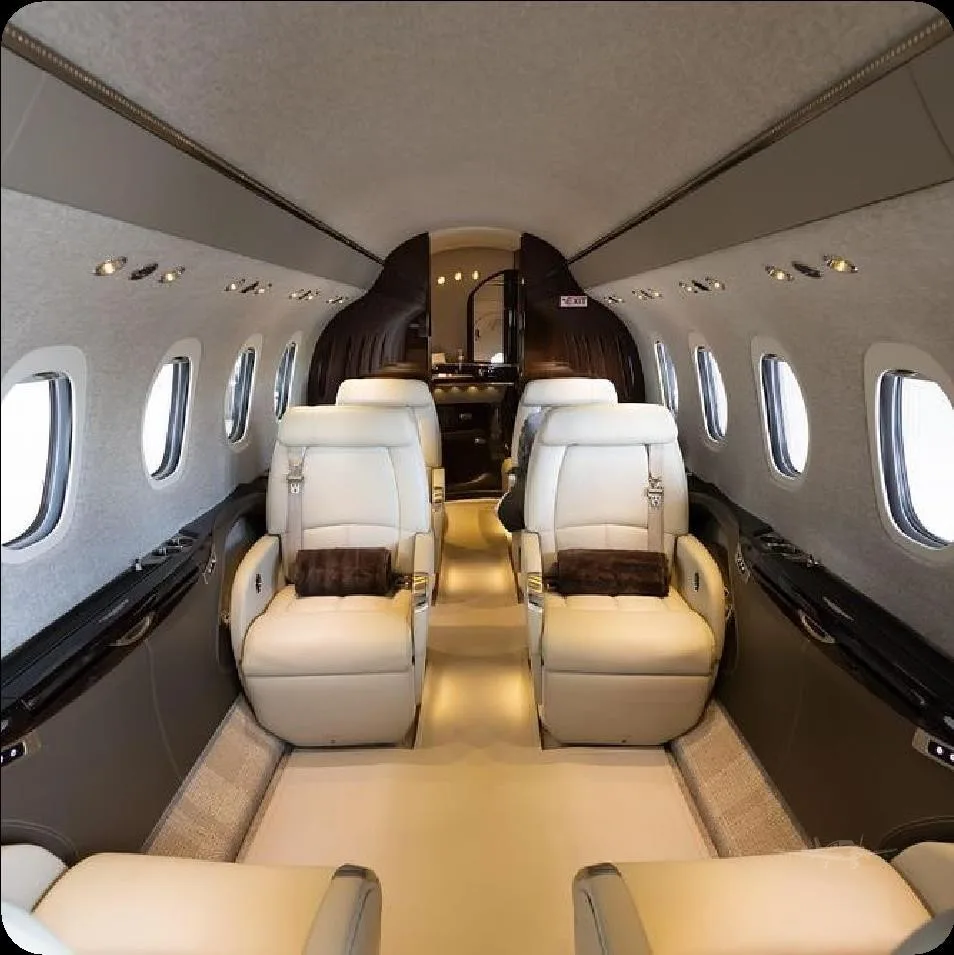 Cabin interior of a 2024 CESSNA CITATION LATITUDE.
