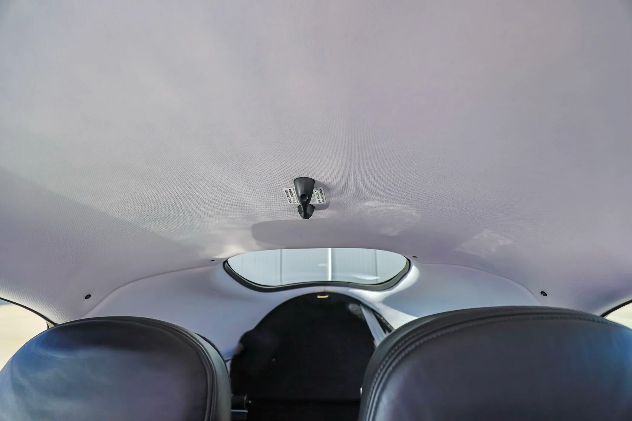 Cabin interior of a Cirrus.