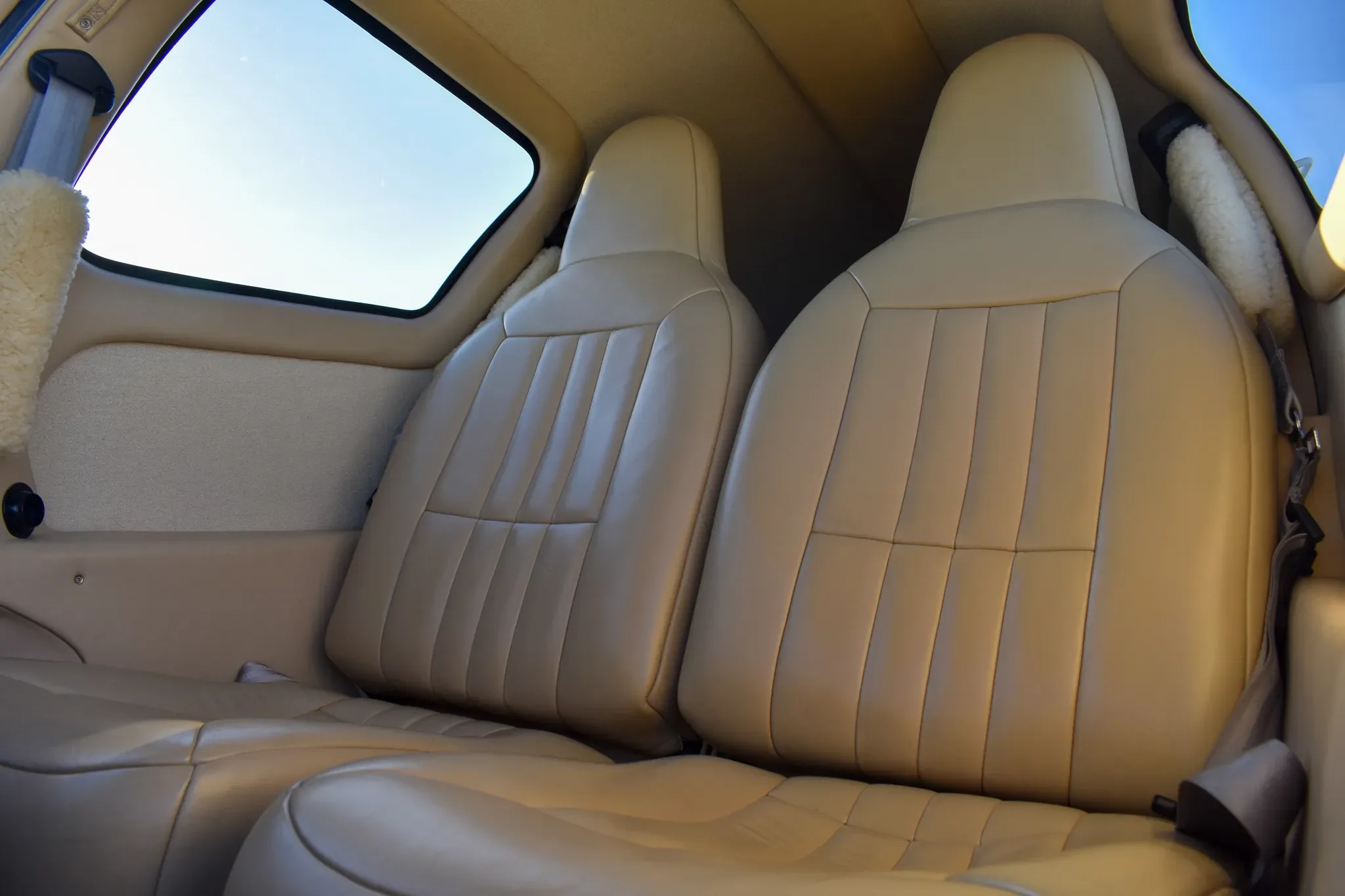 Cabin interior of a 2005 Columbia.