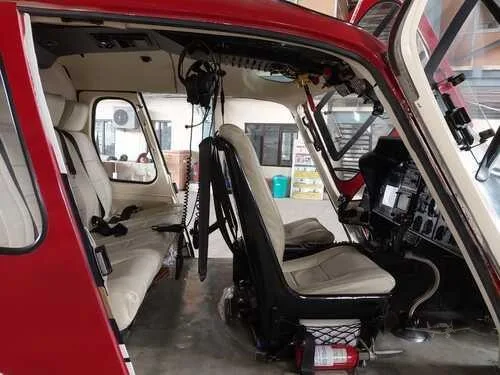 Cabin interior of a 1997 AIRBUS AS355N.