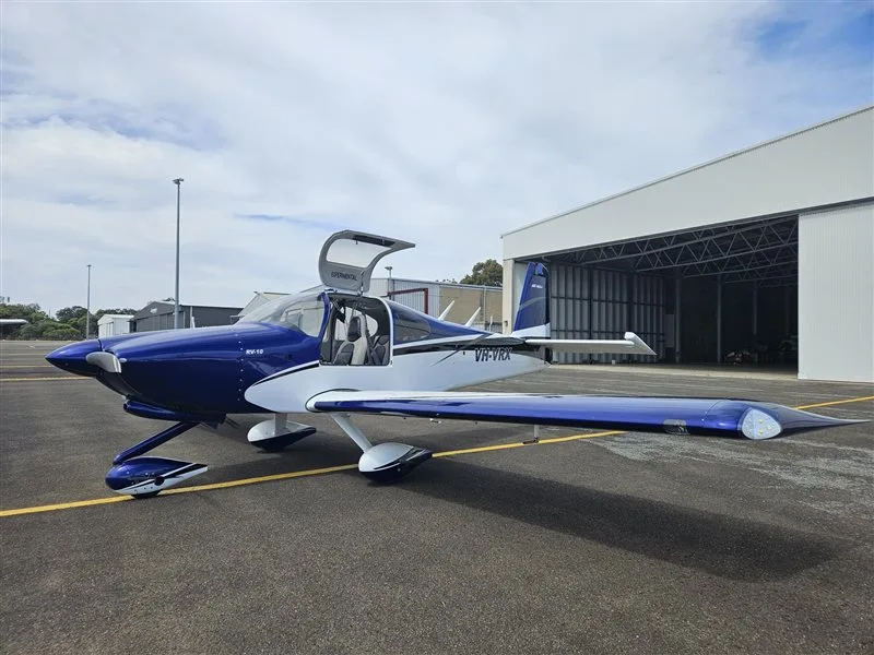Exterior view of a 2015 Vans AIRCRAFT RV10, VH-VRX.