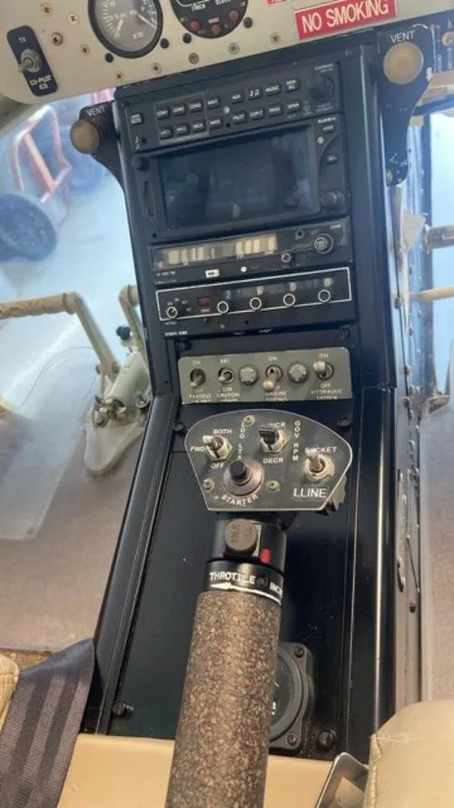 Avionics suite of a 1979 BELL 206L-1.