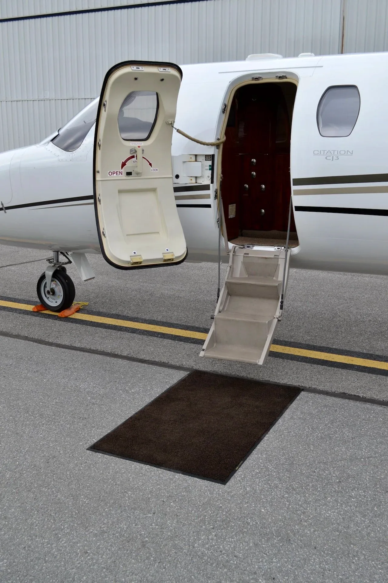 Exterior view of a 2010 Cessna CJ3 — Carolina Jet.