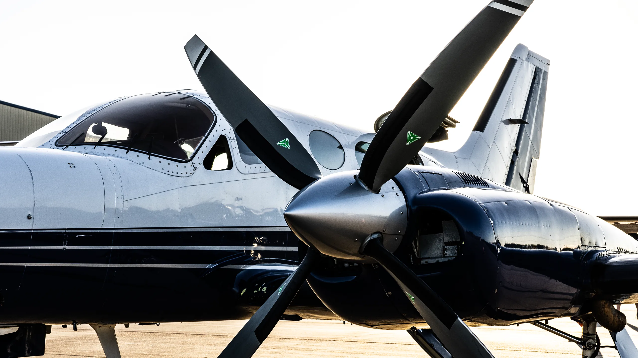Exterior view of a 1978 Cessna 421C Golden Eagle, N241EW.