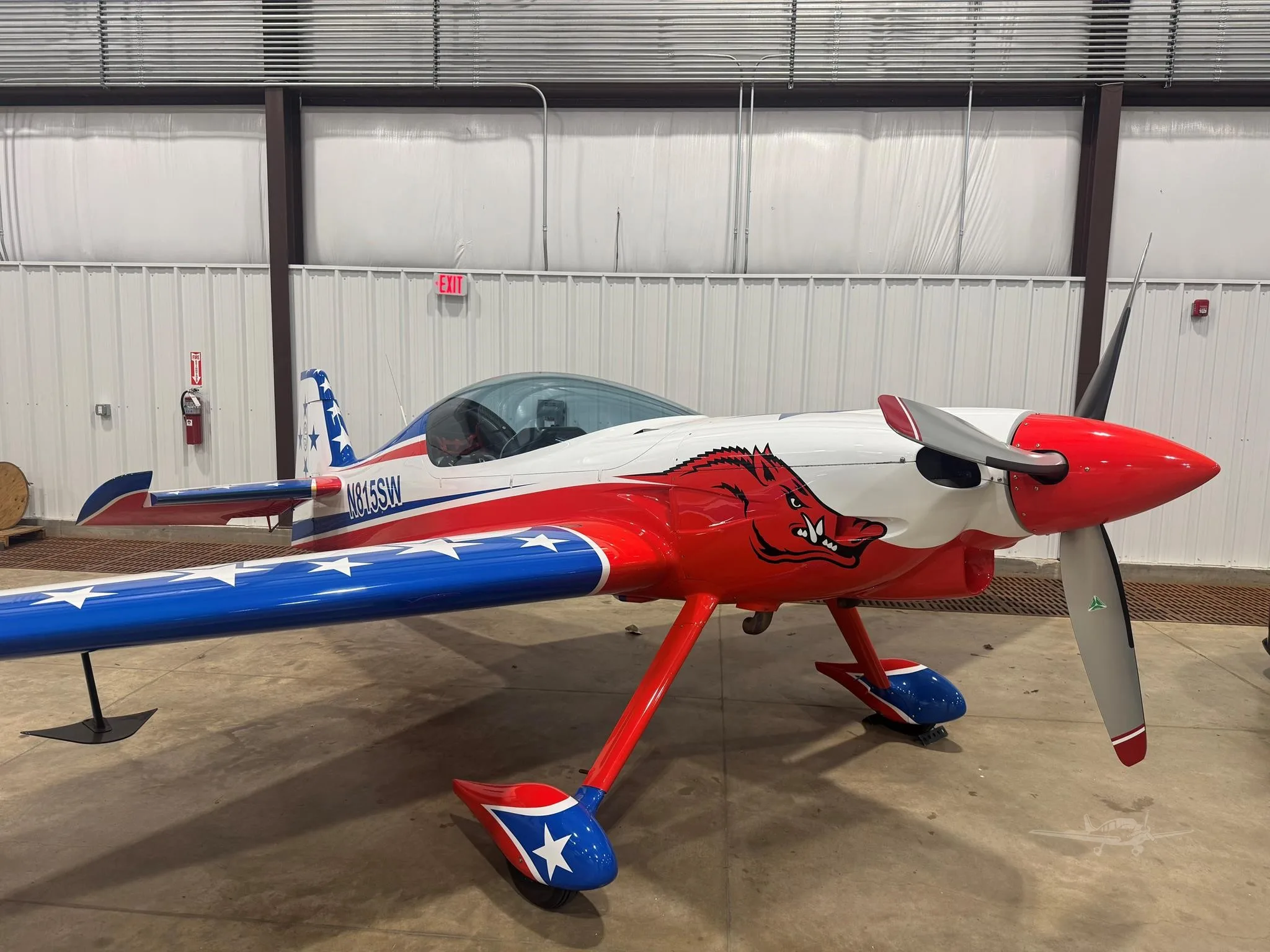Exterior view of a 2012 XTREMEAIR XA42, N815SW.