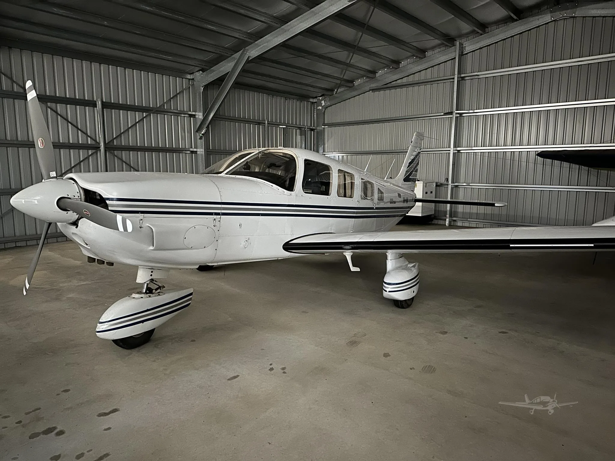 Exterior view of a 1981 PIPER SARATOGA, VH-LOC.