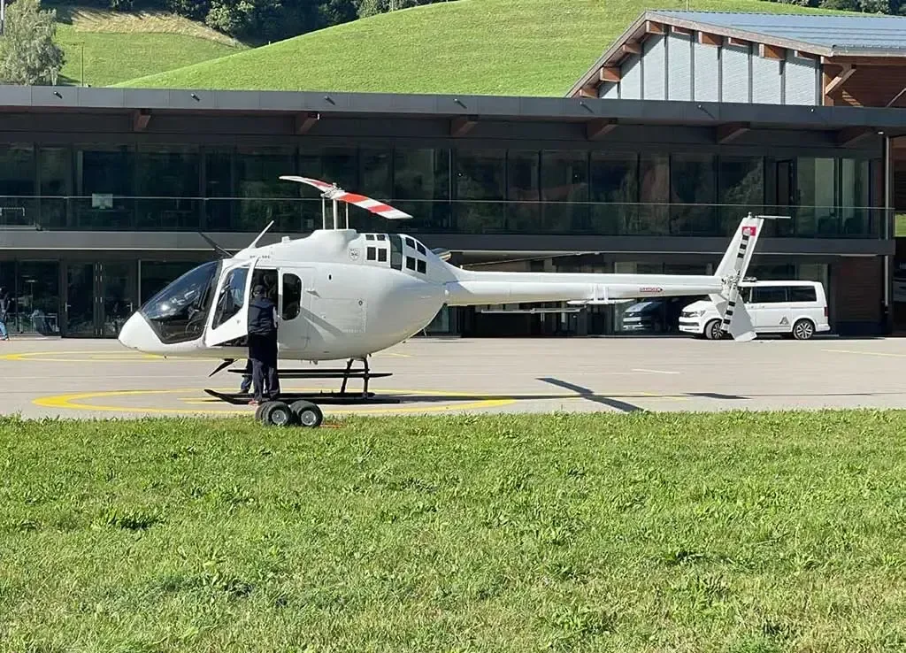 Exterior view of a 2026 Bell 505 Jet Ranger X.
