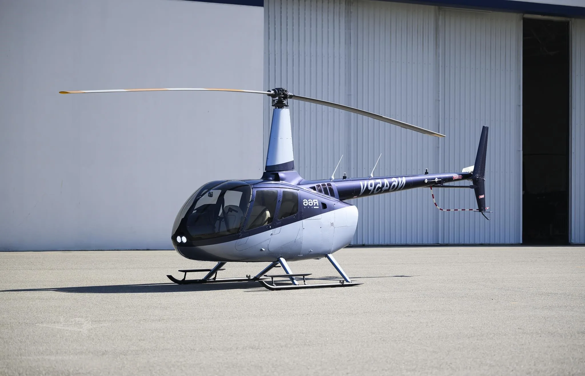 Exterior view of a 2027 ROBINSON R66 NXG.