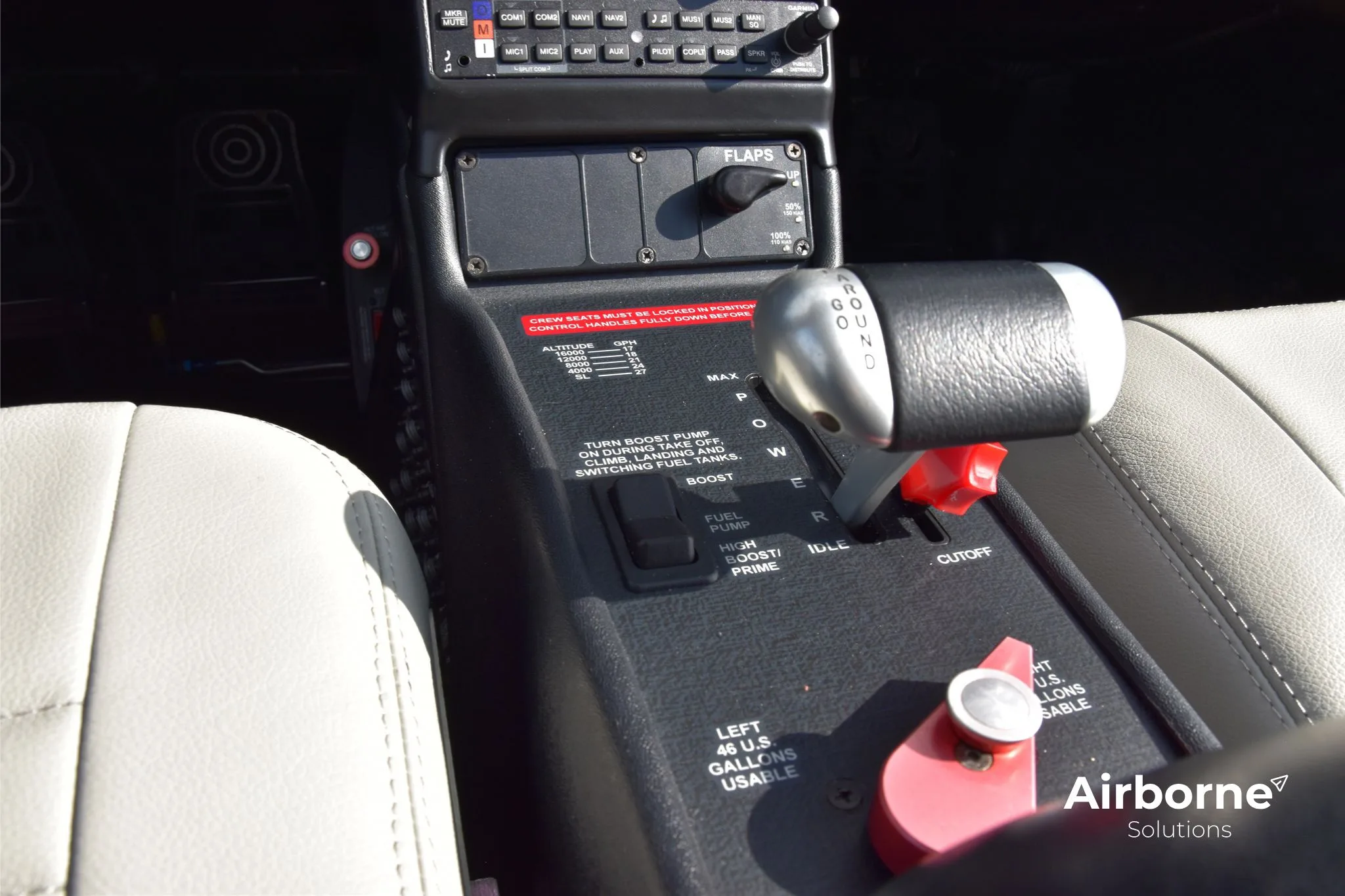 Avionics suite of a 2013 Cirrus SR22 G5.