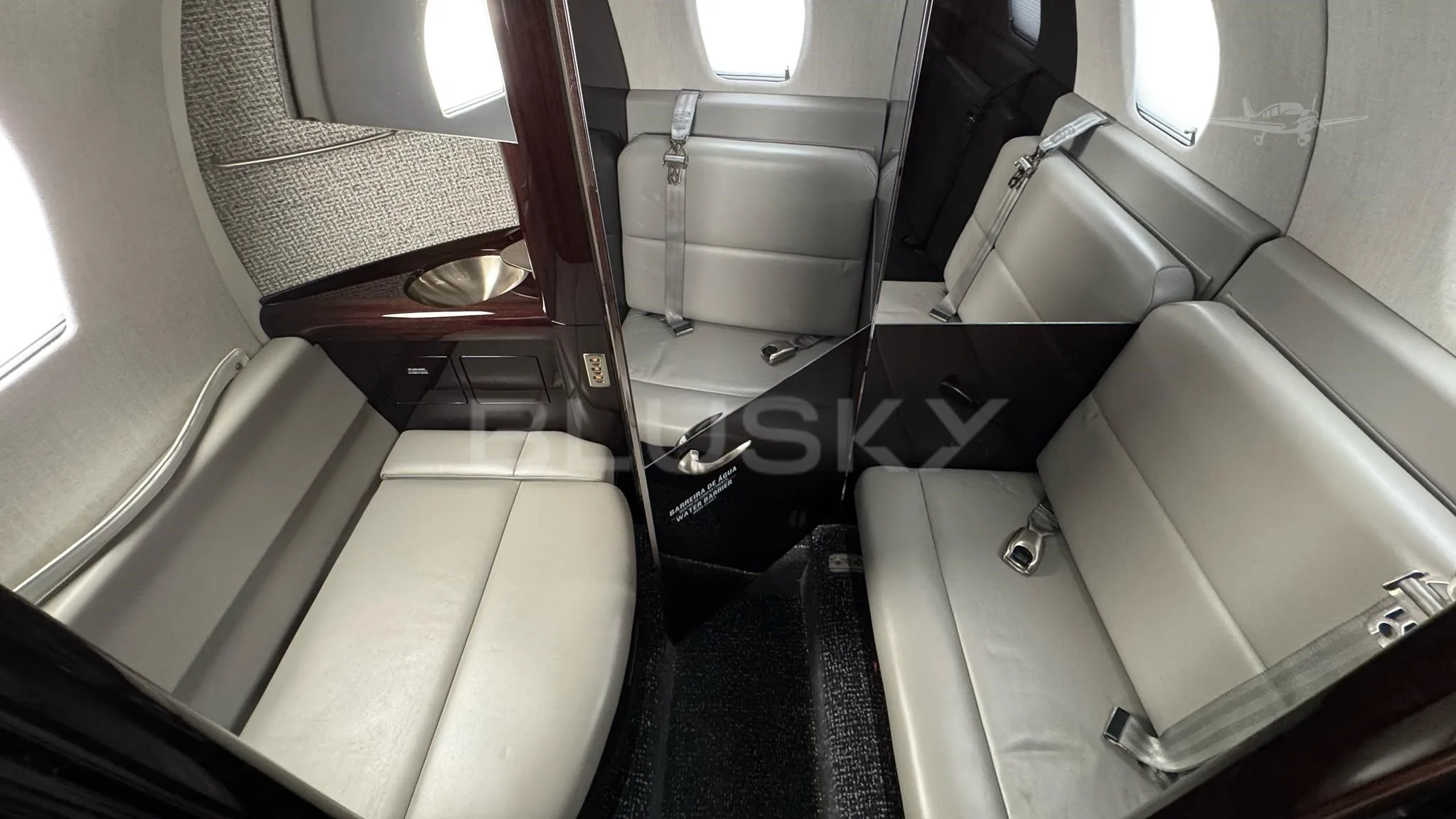 Cabin interior of a 2021 CESSNA CITATION XLS+.