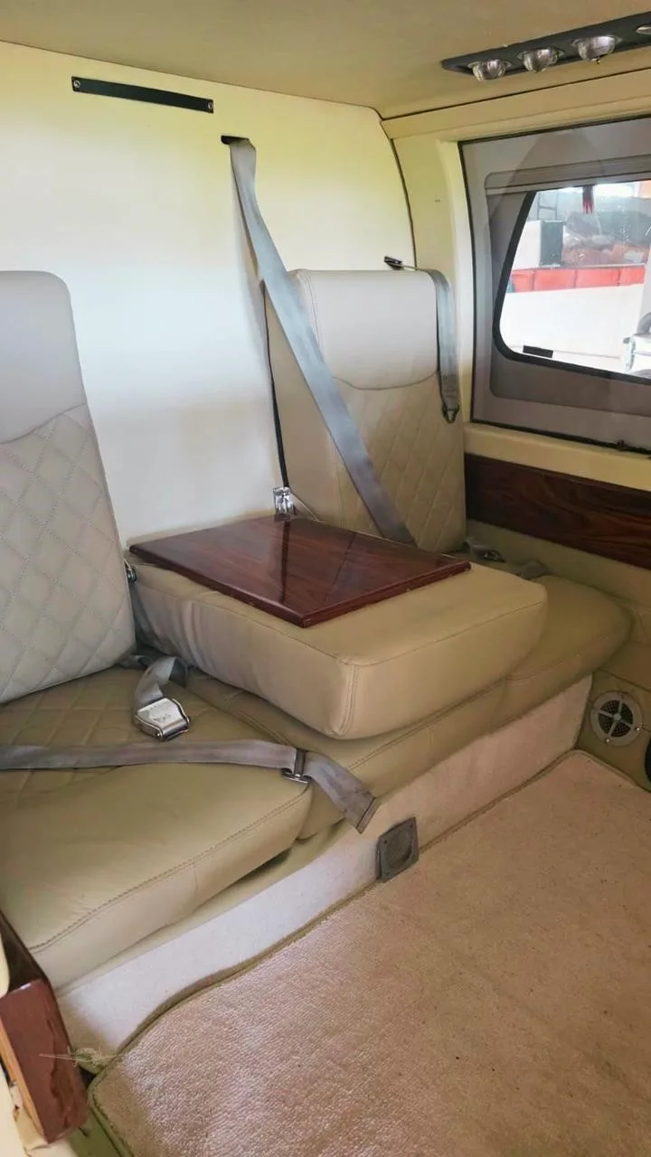 Cabin interior of a 1994 BELL 230.