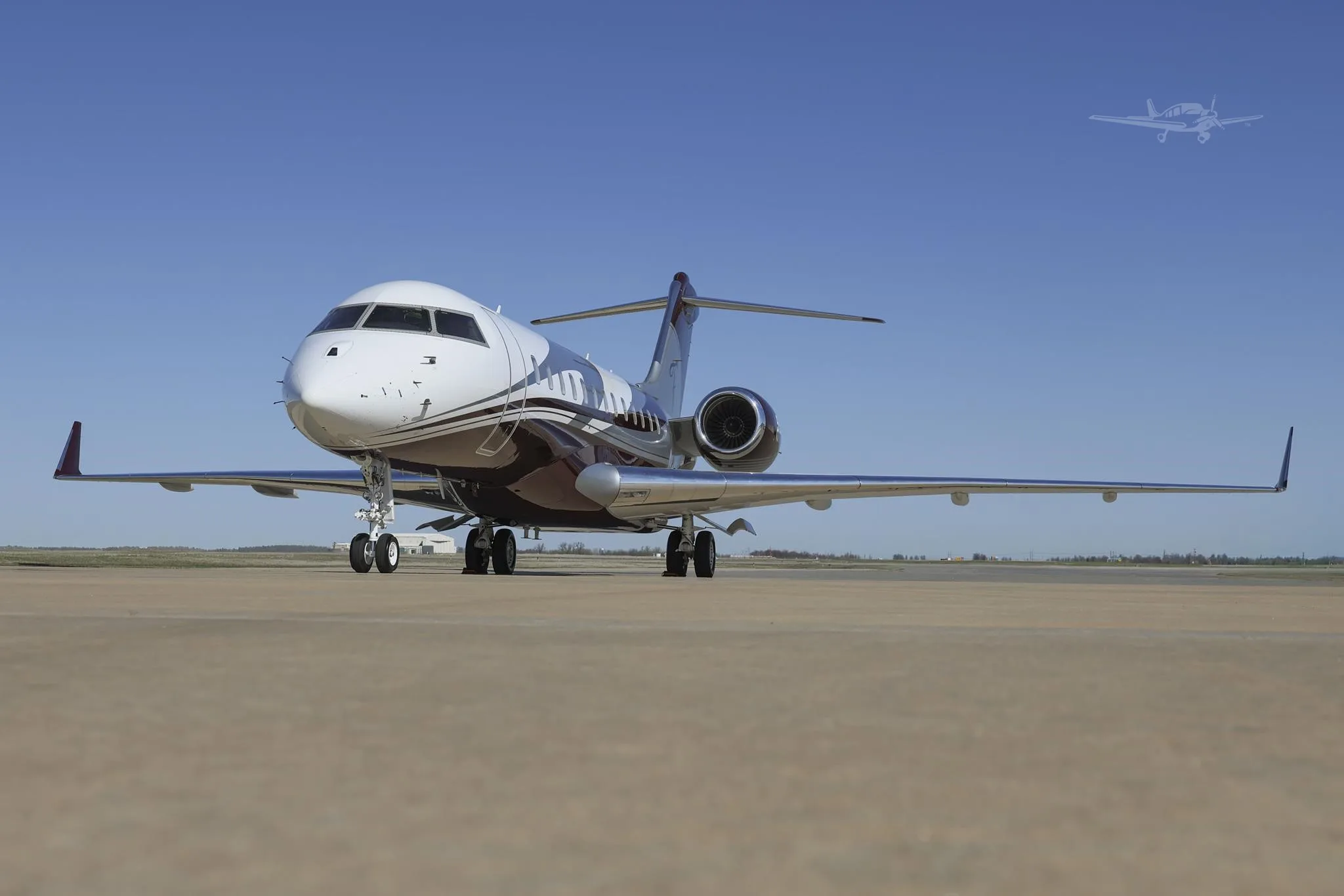 Marketing image of a 2013 BOMBARDIER GLOBAL 6000.