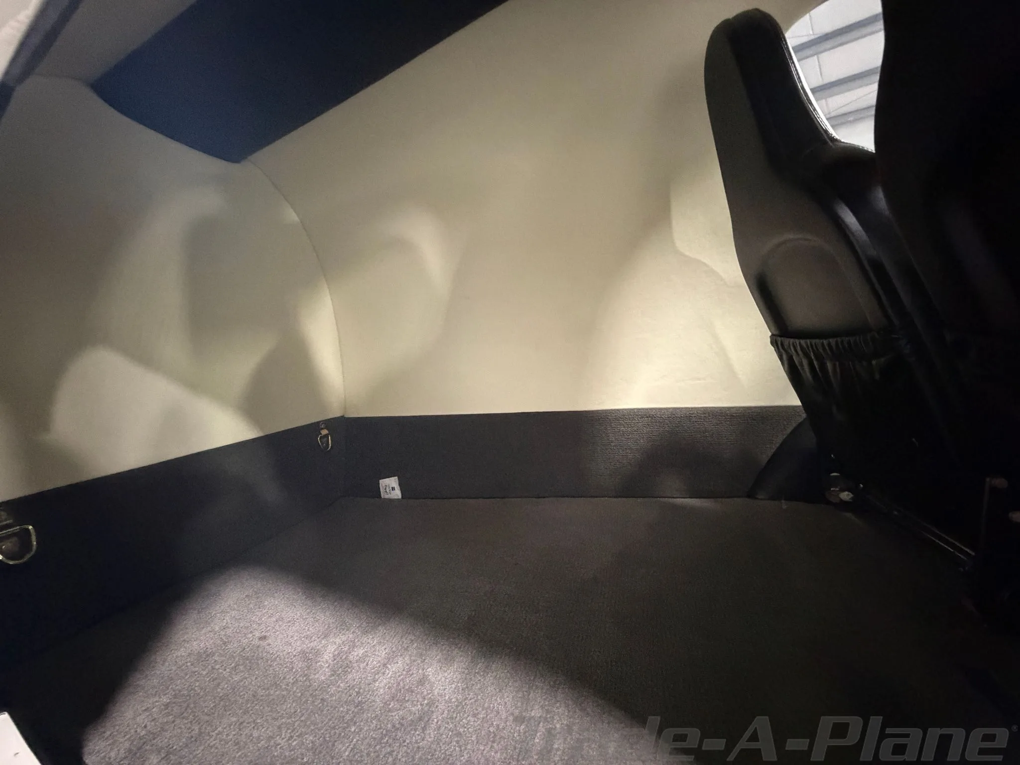 Cabin interior of a 2016 LANCAIR EVOLUTION TURBOPROP.