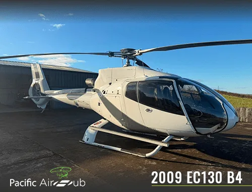 Marketing image of a 2009 Airbus EC130 B4.