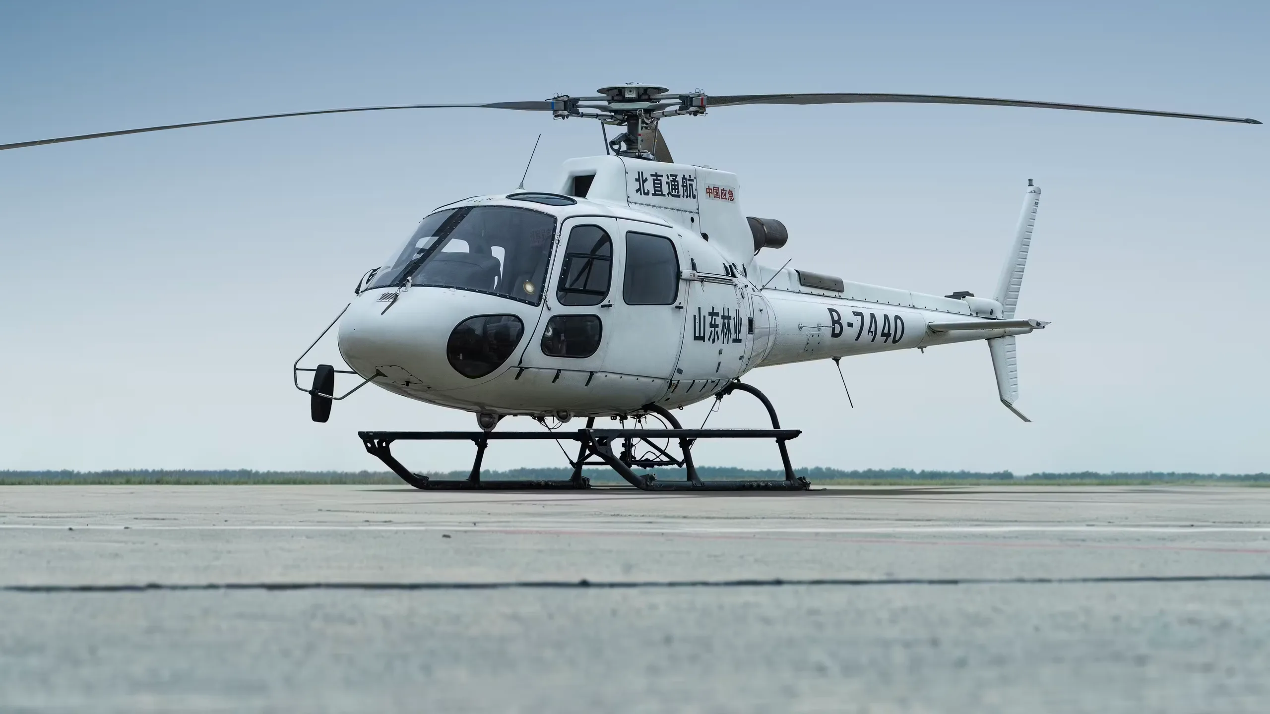 Marketing image of a 2011 Eurocopter AS350B3.