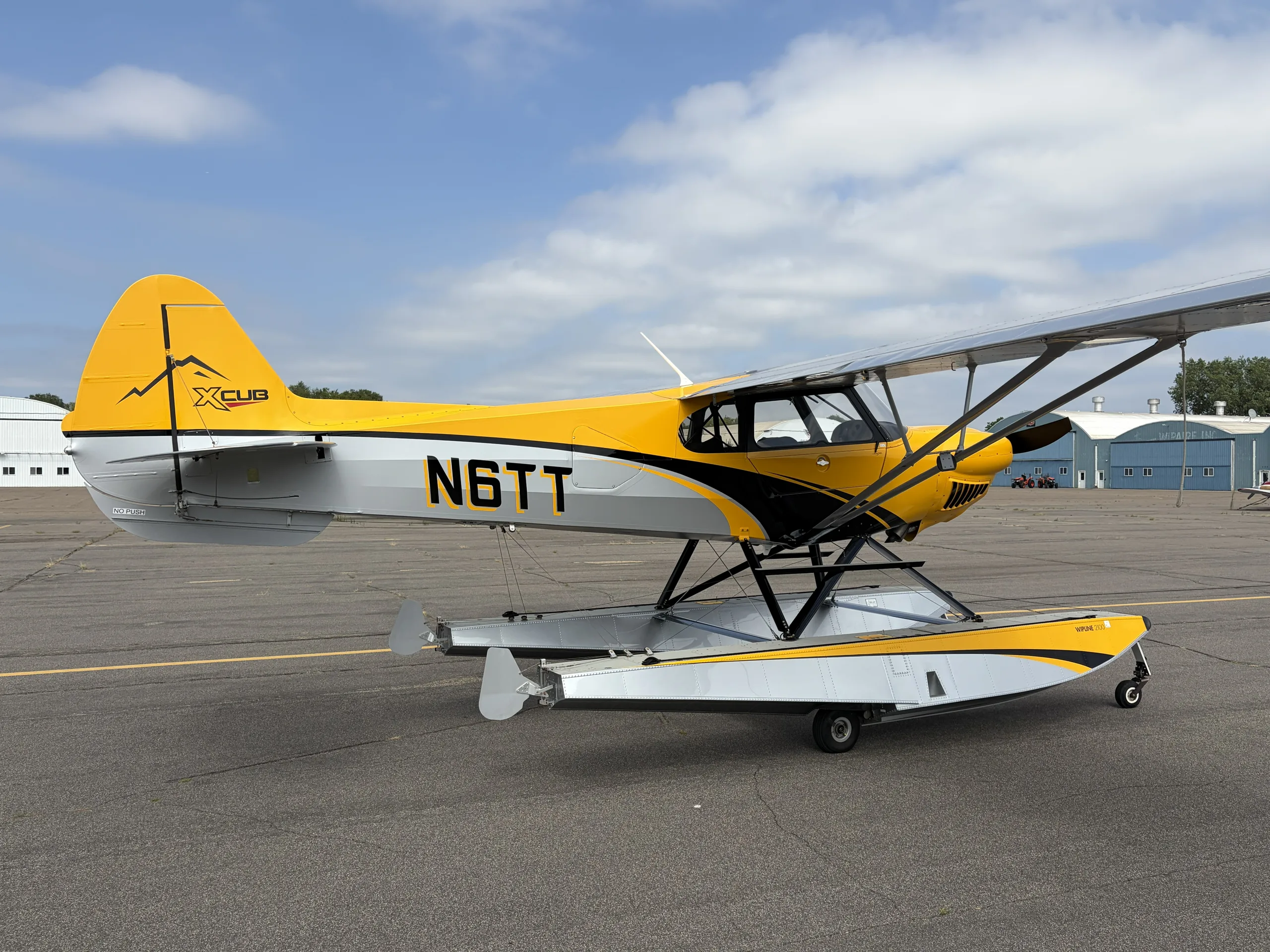 Exterior view of a 2022 CubCrafters cc19 215.