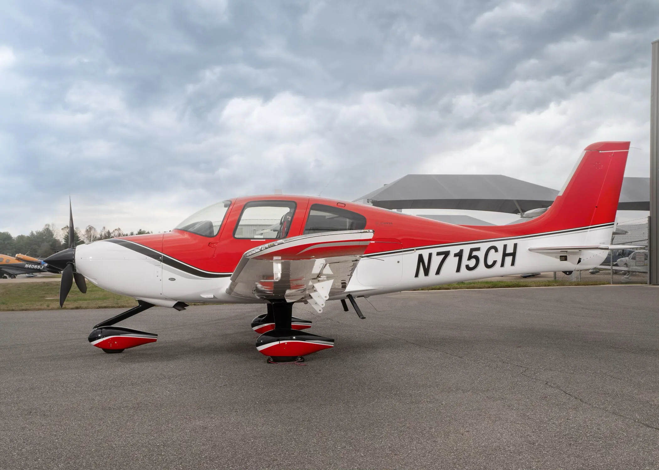 Marketing image of a 2020 Cirrus SR22-G6 TURBO.