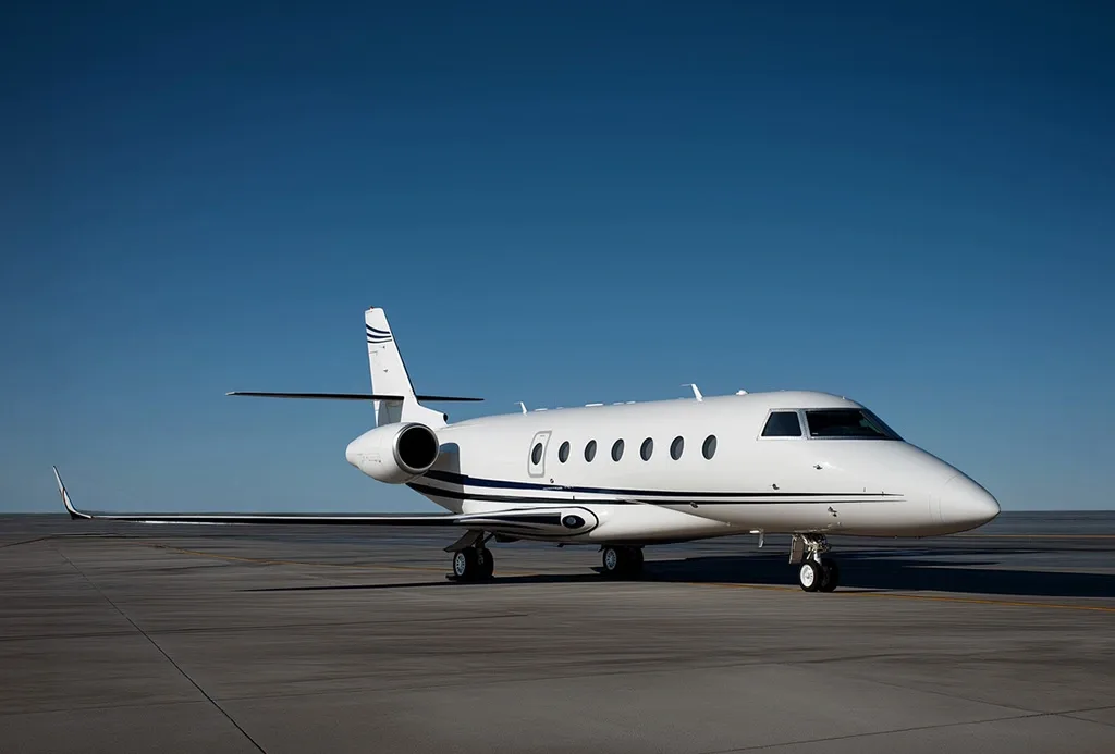 Avionics suite of a 2001 Gulfstream G200.