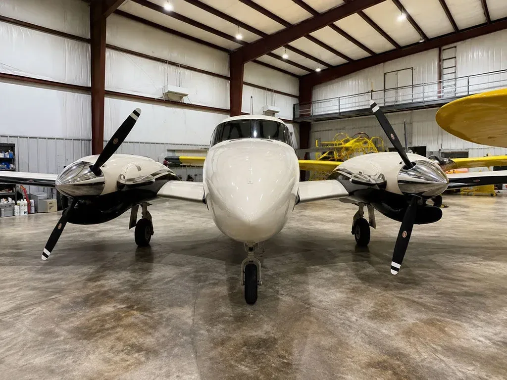 Exterior view of a 1981 Cheyenne I PA-31T-500.