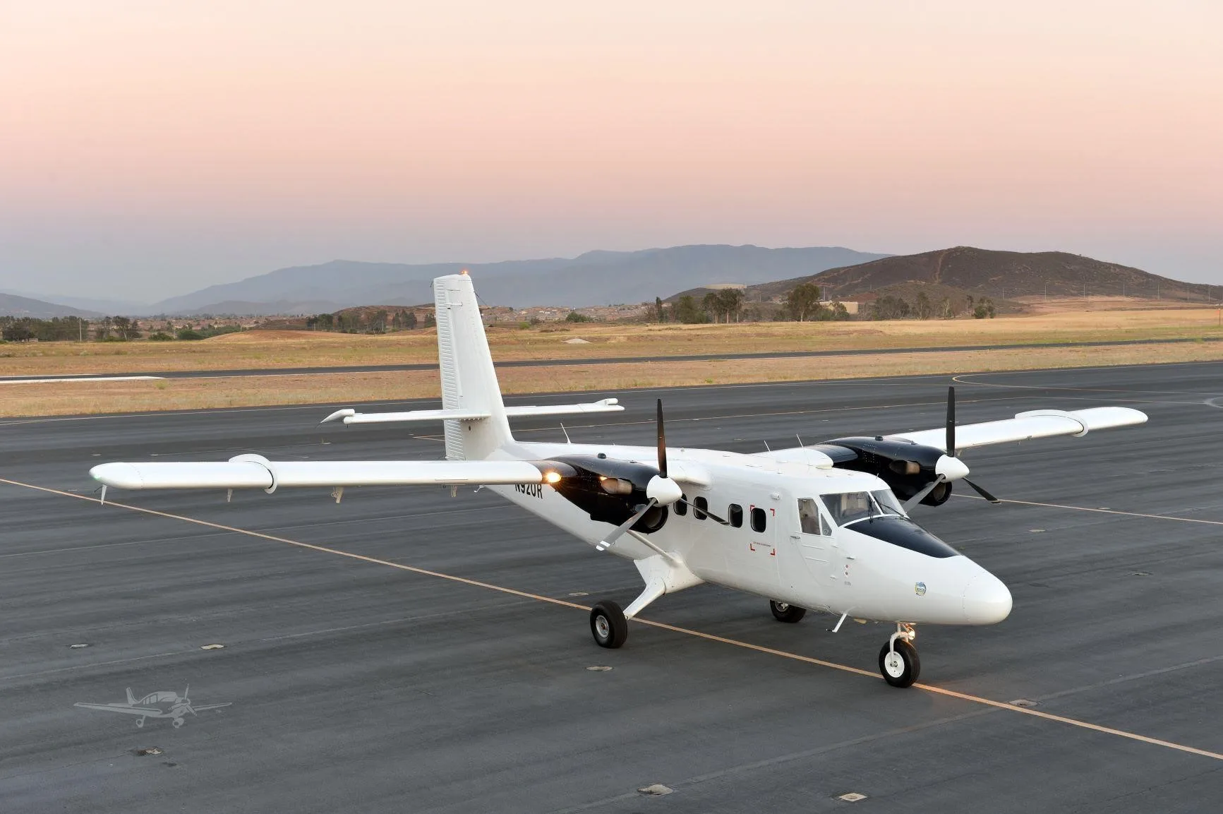 Exterior view of a 2023 DEHAVILLAND DHC-6-100.