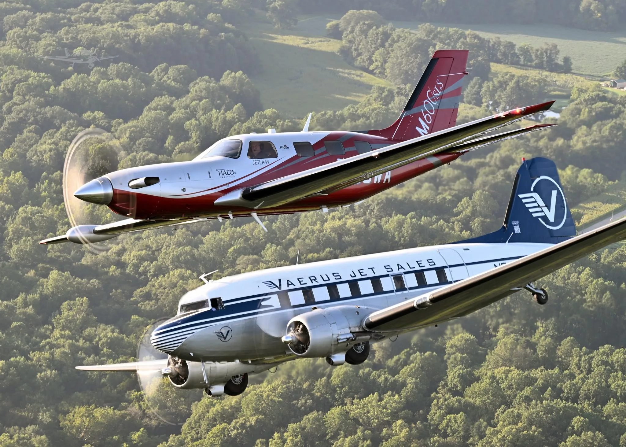 Exterior view of a 2021 PIPER M600 SLS, N665WA.