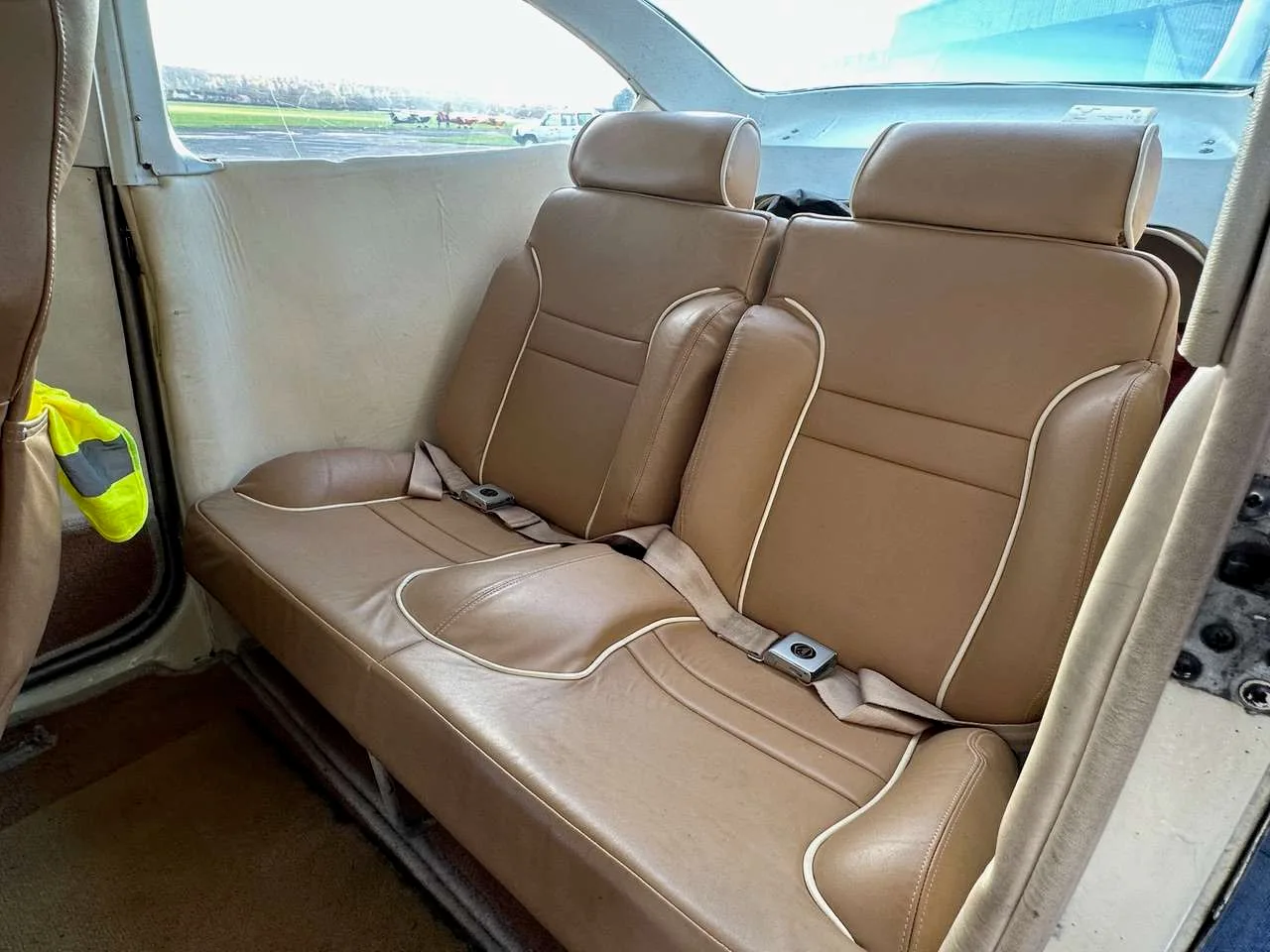 Cabin interior of a 1973 Cessna C182 P.