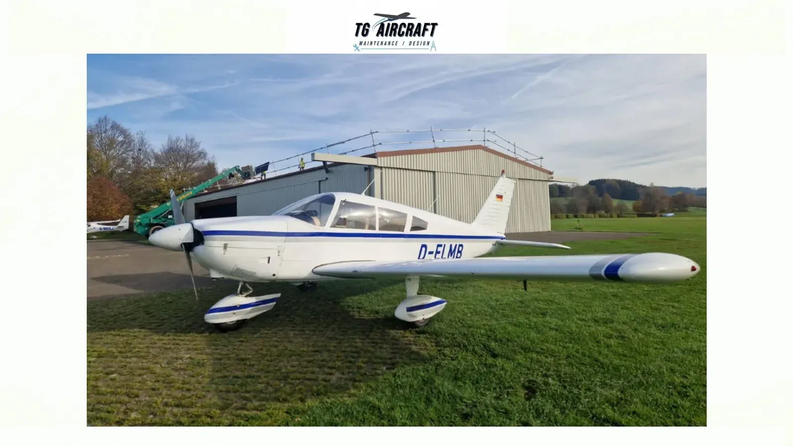 Exterior view of a 1968 Piper PA-28-180D Cherokee 1968.