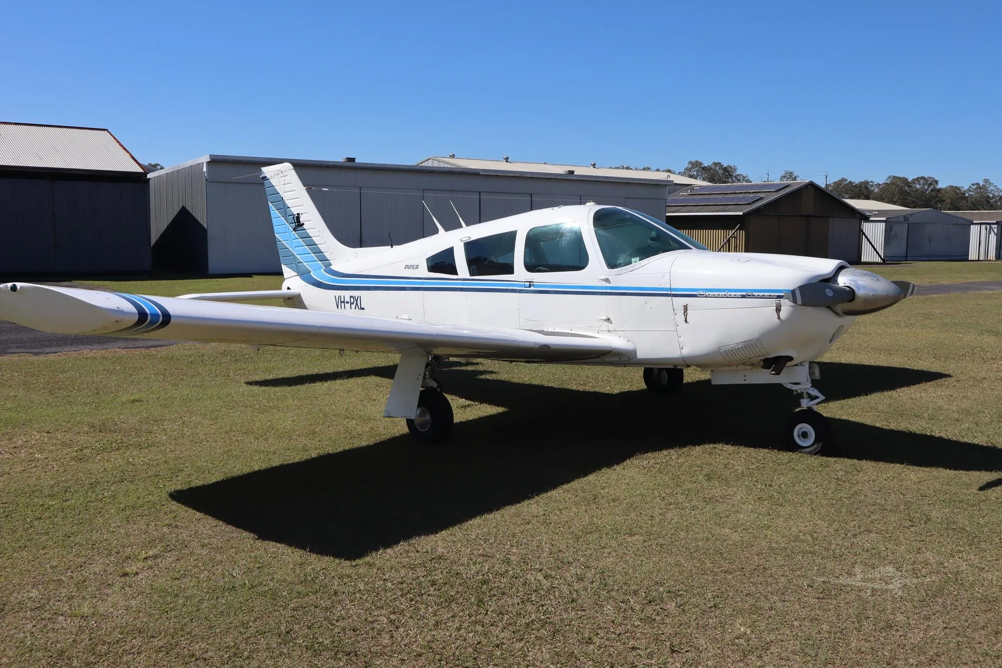 Exterior view of a 1969 PIPER ARROW.