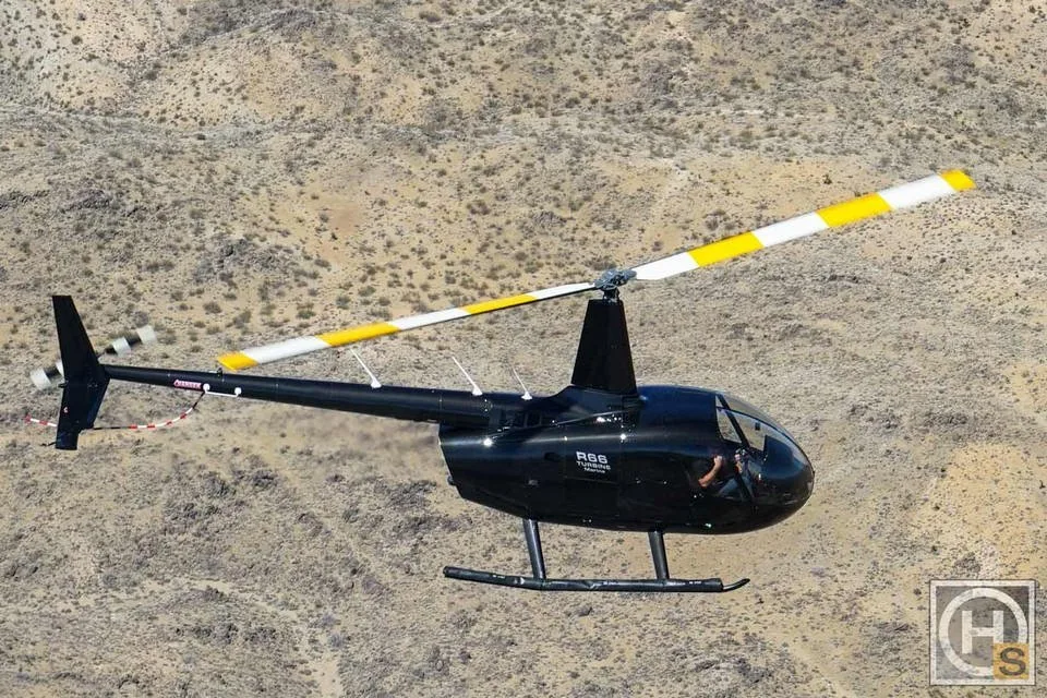 Marketing image of a 2018 Robinson R66 TURBINE MARINE.