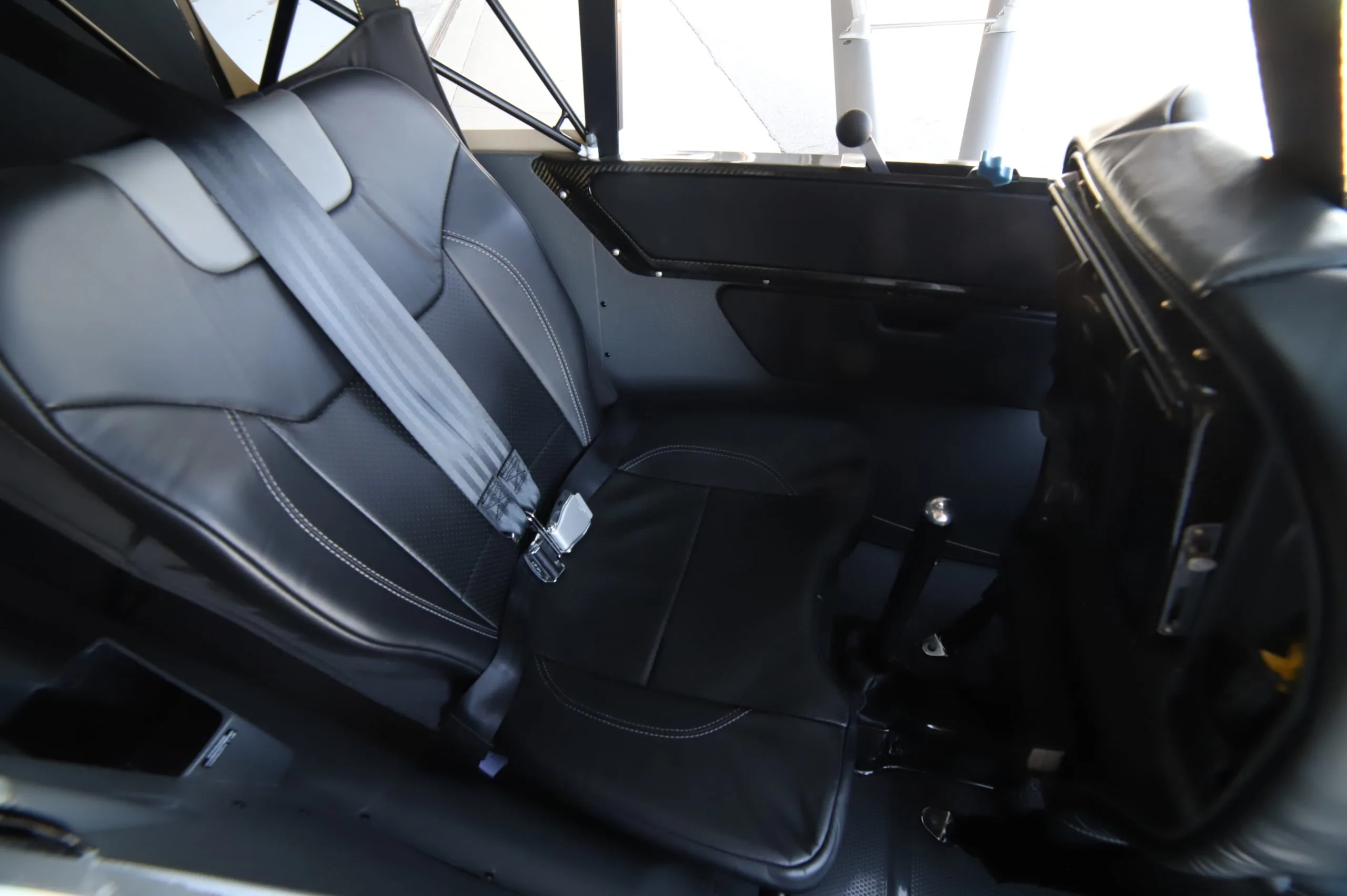 Cabin interior of a 2019 CubCrafters XCUB.