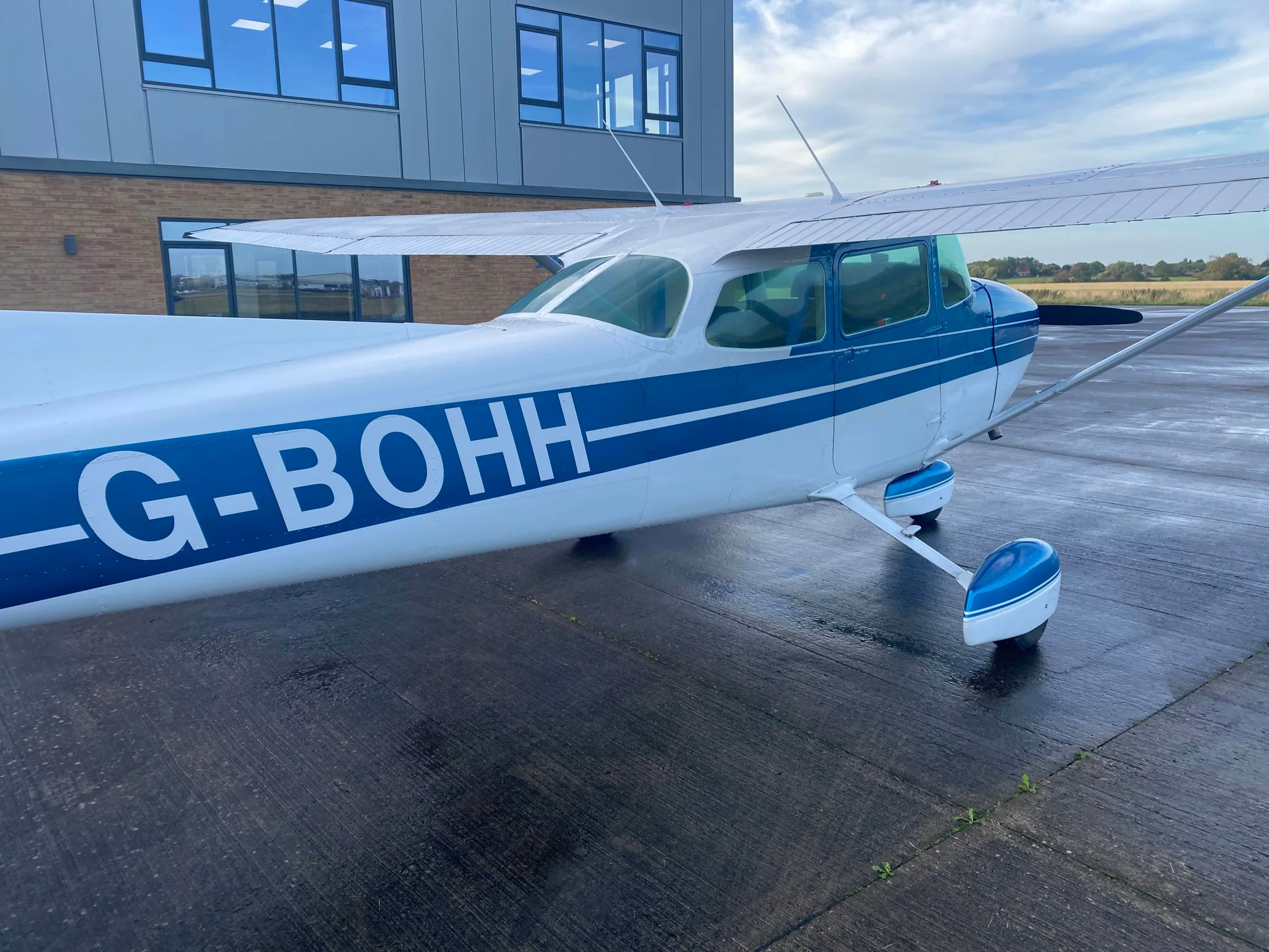 Exterior view of a 1980 Cessna 172N.