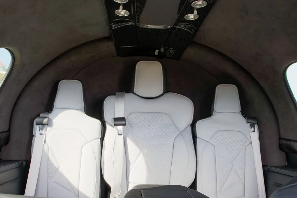 Cabin interior of a Cirrus N677ML SF50-G2+ Elite - Aerista.