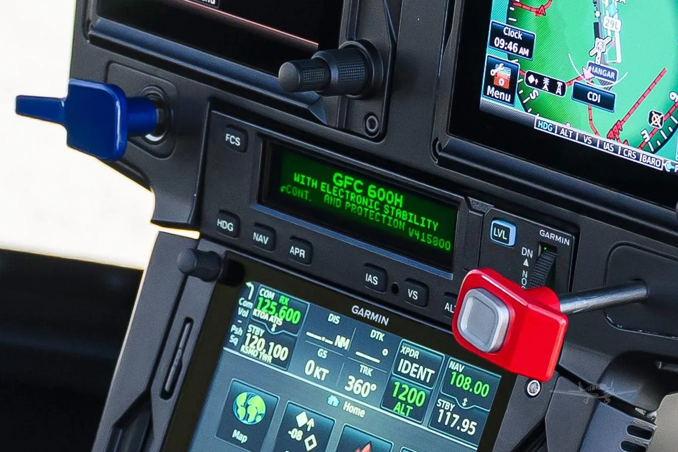 Avionics suite of a 2027 ROBINSON R66 NXG.